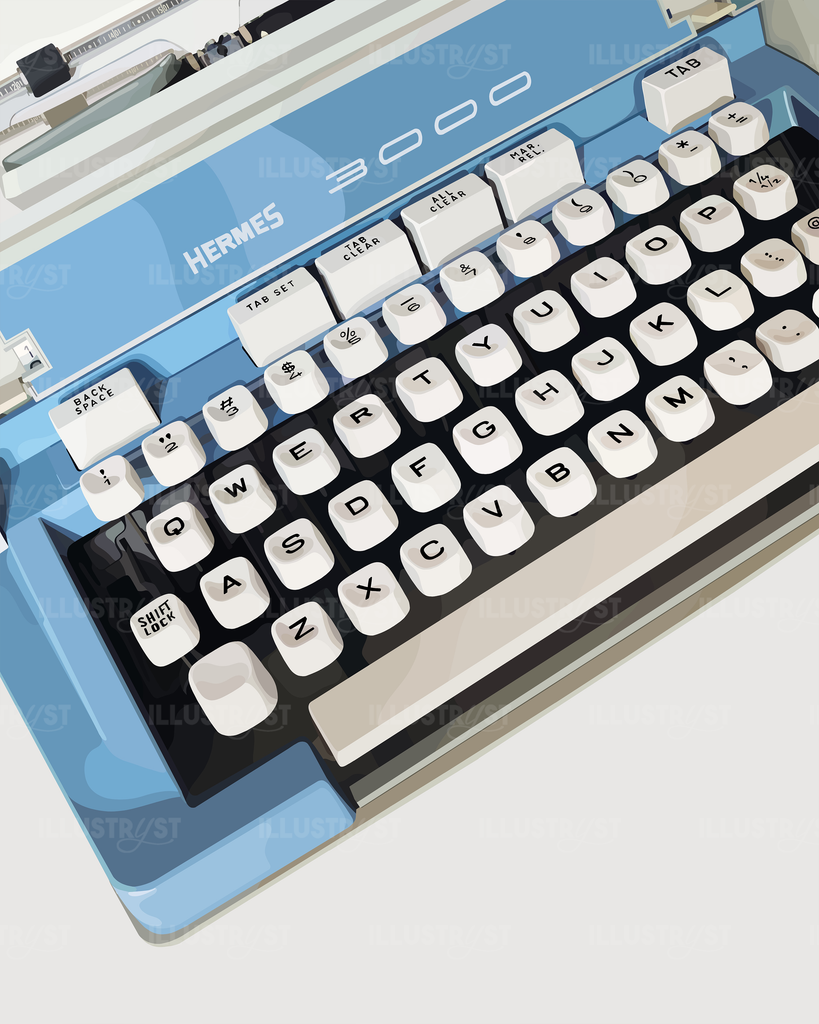 Poster | Retro Typewriter